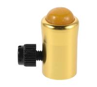 JOINPAYA Universal Tuning Fork Holder Yellow Agate round Bead Base - Metal Foot Accessory for Music Therapy and Healing Instruments, Includes Wrench for Easy Replacement