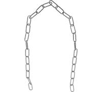 JOINPAYA Vintage Black Pearl 1m Pendant Light Chain Extension, 4mm Wire Diameter Heavy Duty Iron Fixture Chain for Home Ceiling Lamp Accessories