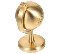 JOINPAYA Vintage Copper Desktop Rotating Globe Ornament Handmade Craft Elegant Office and Home Decor Collectible Art Display for Stylish Living Spaces