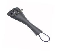 JOINPAYA Violin Tailpiece for Violin Lovers Featuring 4 Fine Tuners and Tailgut Wire, Made of Sturdy Aluminum Alloy and Plastic, Easy to Tune and Ready to Use Musical Instrument Accessory