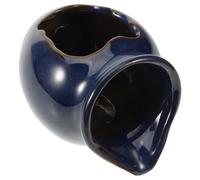 JOINPAYA Waterfall Ceramic Jar Fountain Pot for Aquarium Garden Indoor Outdoor Landscape Feature with Traditional Fishkeeping Method 5.1X3.7X3.3 Inch