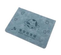 JOINPAYA Waterproof Birth Certificate Organizer Sleeve for Newborns, Artificial Leather Document Holder Folder, Paperwork Protector for Travel and Storage