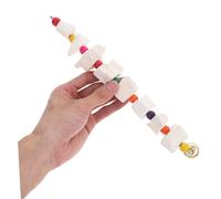 JOINPAYA Wear Resistant Cuttlefish Bone Bird for Cockatiels and Parrots Safe Calcium Chewing Pendant for Cage Household Parrot Supply for Fun Exercise and Beak Grinding
