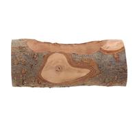 JOINPAYA Wear-resistant Wooden Feeding Bowl for Guinea Pig Hamster Squirrel Chinchilla Compact Horizontal Pet Food Dish Lightweight Natural Wood Animal Feeder Easy to Clean