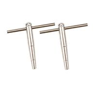 JOINPAYA Wind Instrument Repair Tool Including Instruction Manual Silver Metal with Precise Design and Easy Use for Repairing Your Musical Instrument for Trumpet and Trombone