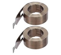 JOINPAYA Window Spring Replacement 2 Rolls Steel Coil with Constant Tension for Stability in Sliding Sash Windows, Suitable for Window Screens and Repairs