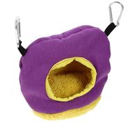 JOINPAYA Winter Bird Nest House Bird Resting Nest Parrot Hammock Comfortable Breathable Lightweight Supple Cotton Purple Can be Suspended the Birdcage