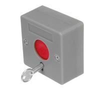 JOINPAYA Wireless Emergency Call Button Panel Plastic Material with Key Lock , Resettable Manual Call Point , High Sensitivity Switching for Bathroom and Care Centers , for Elderly