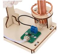 JOINPAYA Wireless Power Transfer DIY Science Experiment Kit for Stem Educational Electronic Project with User-friendly Instructions and Creative Learning Materials