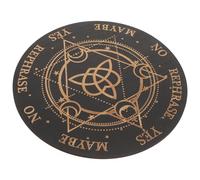 JOINPAYA Witch Altar Board Star Pattern Dowsing Pendulum Divination Tool Metaphysical Supplies for Beginners and Wiccan Ceremony Decor