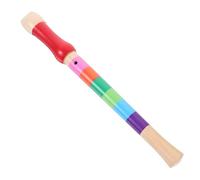 JOINPAYA Wood Soprano Descant Recorder Instrument for Beginners Accurate Tone Flute Music Playing Wind Instrument Lightweight and Easy to Play Random Color Random Color