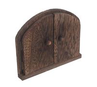 JOINPAYA Wooden Double Door Outlet Cover for Socket and Wall Switch, Rustic Decorative Electrical Safety Protector, Prevents Touching Sockets, Fits Standard Switches, for ’ Bedrooms