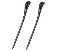 JOINPAYA Wooden Dulcimer Hammers Mallets for Chinese Yangqin, Practical and Portable Dulcimer Accessories in Black Wood, Suitable for Professionals and Amateurs