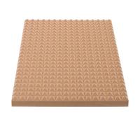 JOINPAYA Wooden Foot Acupressure Massage Mat with Pyramid Shape Lightweight and Easy to Clean Foot Massager Pad for Yoga Studio the Wood Design