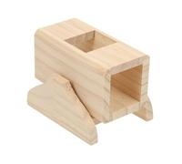 JOINPAYA Wooden Hamster Seesaw Tunnel Toy Pet Exercising Seesaw for Hamster Maze for Small Pets