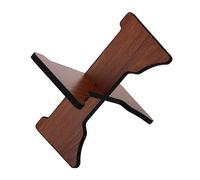 JOINPAYA Wooden Handpan Drum Support Stand with Stable Support and Sturdy Construction, Minimalist Coffee- Tongue Drum Holder for Playing and Displaying Musical Instruments