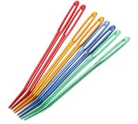 JOINPAYA Yarn Needles with Unique Design Blunt 8pcs Large-Eye Aluminum Convenient Darning Needles for Knitting Projects for Crochet and Beginners