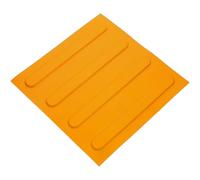 JOINPAYA Yellow PVC Blind Bricks for Pathway Simple and Convenient Design, Easy to Operate Multifunctional Sidewalk Boards Suitable for Garden and Outdoor Use by Blind People