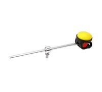JOINPAYA Yellow Silicone Bass Drum Hammer Adjustable Drum Accessory for Pedal Compatible and Double Pedal