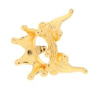JOINPAYA Zinc Alloy Crystal Display Base Stand with Mini Crown Shape for Ornaments and Small Items, Stable Support and Versatile Use for Home Decor and Office Decor, Elegant and Stylish