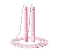 JOINROPE Skipping Rope, Adjustable Beaded Jump Rope with Double Bearing, Jump Rope for Kids at Home Schoel Gym,Tang-Free Flexible and Durable Jumping Ropes for Fitness (Pink)