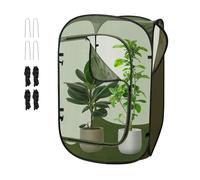 JOINSI 1 Pcs 36" Mesh Plant Cover, Garden Plant Protector Netting, Pop Up Insects Guard Cover Protect Strawberry, Fruit, Vegetables, Flowers, Herbs from Birds Bugs