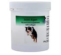 Joint-Agen Hip & Joint Care Powder Supplement for Dogs with Collagen, Glucosamine, Vitamin-C & Hyaluronic Acid - Promotes Supple & Mobile Joints, Hip & Joint Support, with scoop- 175g