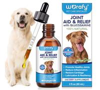 Joint Aid & Relief for Dogs, Dog Joint Aid Liquid Drops with Glucosamine, Promote Healthy Joints, Reduce Inflammation, Restore Cartilage - 60 ml