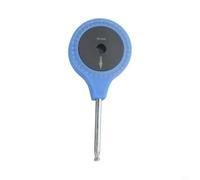 Joint Angle Gauge, Adjustable for Knee Bending, Precise Measuring Tool Made of Plastic and Metal, for Cyclists, Blue
