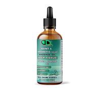 Joint & Arthritis Relief Massage Oil - Deep Tissue Pain Relief with Sweet Almond, Frankincense, Lavender & Ginger - Anti-Inflammatory Aromatherapy for Muscle & Joint Care (50ml Glass Dropper)