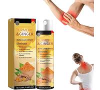 Joint & Bone Therapy Turmeric Ginger Treatment Spray,Turmeric Ginger Bone Therapy Spray,Turmerics Joint Pain Relief Sprays,Arthritis Relief Sprays for Knees,Shoulders,Back,Legs (1 Pcs, 20ml)