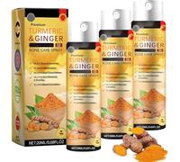 Joint & Bone Therapy Turmerics Ginger Treatment Sprays, Turmerics Joint Pain Relief Sprays, Turmeric Ginger Bone Therapy Spray, Arthritis Relief Spray, for Women Men (3pcs)
