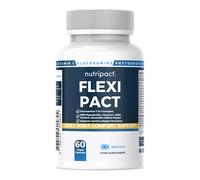 Joint Comfort & Cartilage Support - Glucosamine & Vegan Chondroitin Complex with MSM, Turmeric & Boswellia + Vitamin C - 60 Capsules - Flexi Pact Nutripact
