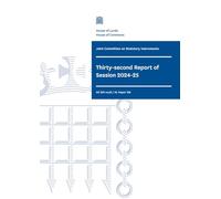 Joint Committee on Statutory Instruments 32nd Report of Session 2024-25 (House of Commons Paper) HC 291-xxxii