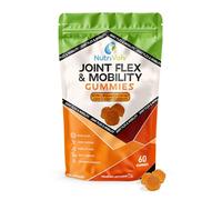 Joint Flex & Mobility Gummies | 60 Gummies | MSM, Boswellia, Vitamin C | Orange & Lime Flavour | High Strength Joint Care Supplement for Adults | 1 Month Supply | Made in UK | by NutriVolv