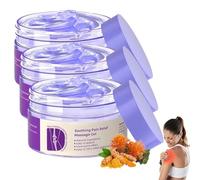 Joint Gel Purple Gel,Turmeric & Emu Oil Arthritis Soothing Pain Relief Massage Gel,Joint Therapy Pain Relief Cream,Joint Activities Throughout The Body,Soothes Knees,Lumbar,Neck,Hands and Feet (3)