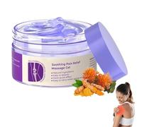 Joint Gel Purple Gel,Turmeric & Emu Oil Arthritis Soothing Pain Relief Massage Gel,Joint Therapy Pain Relief Cream,Joint Activities Throughout The Body,Soothes Knees,Lumbar,Neck,Hands and Feet (1)