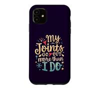 Joint Hypermobility funny my joints go out more than I do Case for iPhone 11