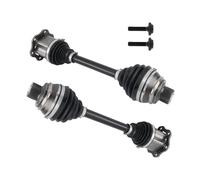 Joint Kit 1 Pair For Q5 2013 2014 2015 2016 2017 4G0407271F 4G0407451BX 8R0407271C Front Left & Right CV Drive Axle Drive Shaft