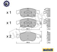 METELLI 15-11052 CV joint kit