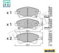 METELLI 16-1010C Joint kit, drive shaft