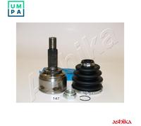 Driveshaft CV joint Wheel Side 62-01-147 ASHIKA for NISSAN MICRA III