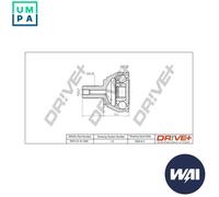 JOINT KIT DRIVE SHAFT DP2110.10.1209 FOR FORD FOCUS/II/Turnier/C-MAX VOLVO