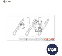 JOINT KIT DRIVE SHAFT DP2110.10.1272 FOR HYUNDAI KIA CEE'D/PRO/Hatchback/SW 1.4L