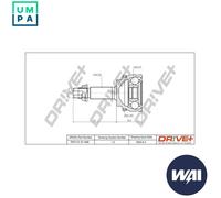 JOINT KIT DRIVE SHAFT DP2110.10.1466 FOR TOYOTA 1ZZ-FE 1.8L 4ZZ-FE 1.4L 4cyl