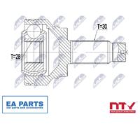 Joint Kit, drive shaft for BMW E70 NTY NPZ-BM-015