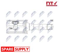 JOINT KIT, DRIVE SHAFT FOR BMW F07 NTY NPW-BM-063 FITS FRONT AXLE RIGHT, INNER