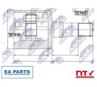 Joint Kit, drive shaft for CHEVROLET CAPTIVA NTY NPW-DW-019