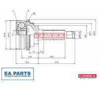 JOINT KIT DRIVE SHAFT 6944 FOR DAEWOO CHEVROLET F8CV 0.8L 3cyl MATIZB10S 1.0L
