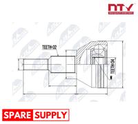 JOINT KIT, DRIVE SHAFT FOR CHRYSLER PACIFICA NTY NPZ-CH-007 FITS WHEEL SIDE